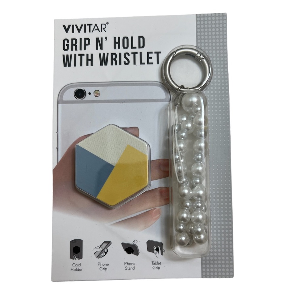 Target bullseye phone grip